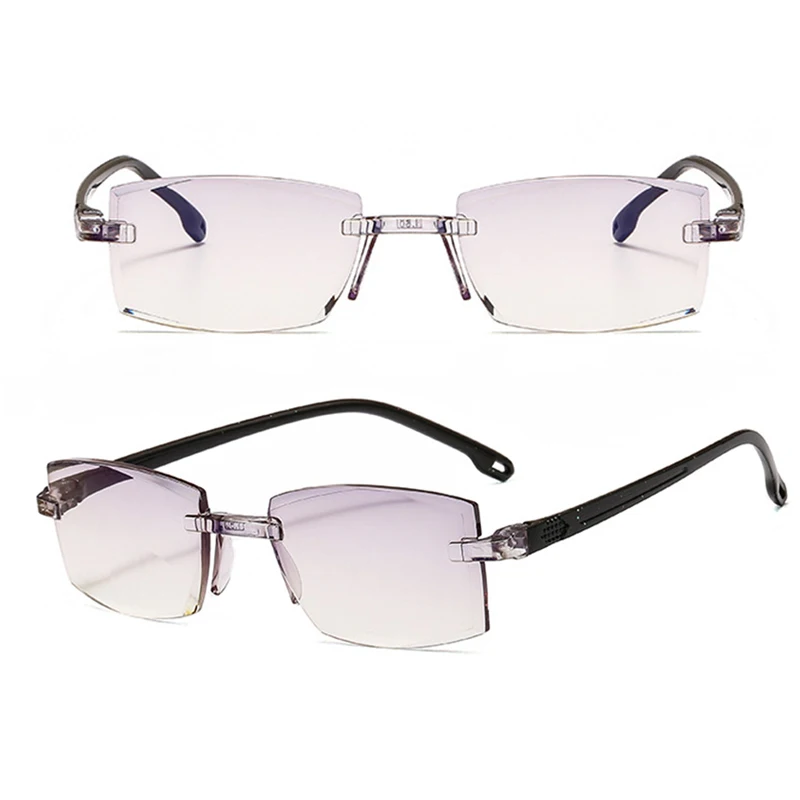 Ультра светильник очки для чтения без оправы прогрессивные Мультифокальные