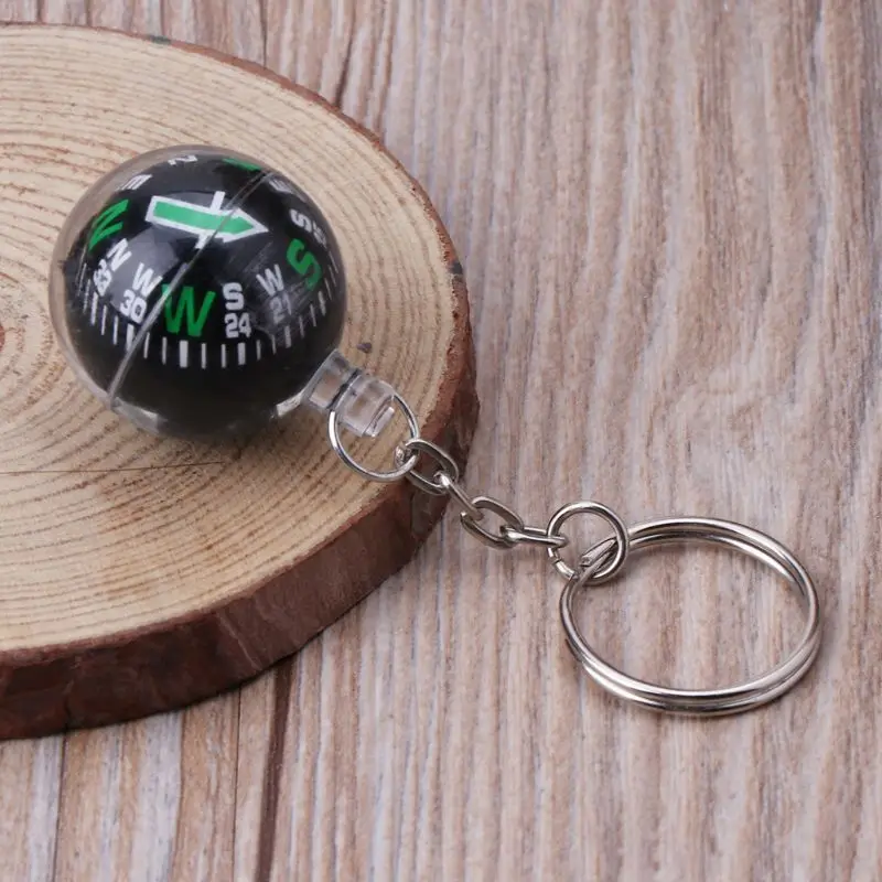 

87HF 1PC 20mm Button Shape Small Mini Survival Compasses For Outdoor Camping Hiking