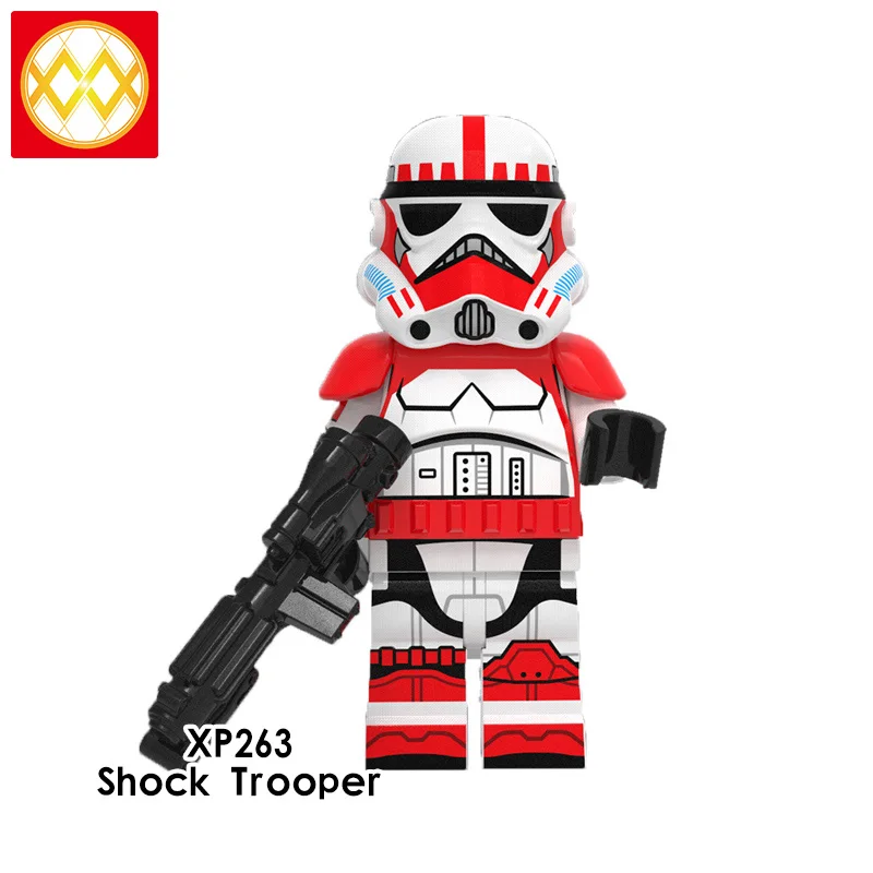 G0001 Человек рода ситх Стормер Poe Dameron Kare Dunn Raider Empire механический робот строительные блоки игрушки для детей - Цвет: Белый