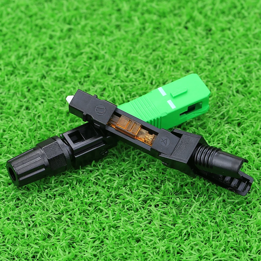 KELUSHI FTTH 10 150 шт./SC волоконно оптический кабель Быстрый разъем SC/APC быстроразъемные