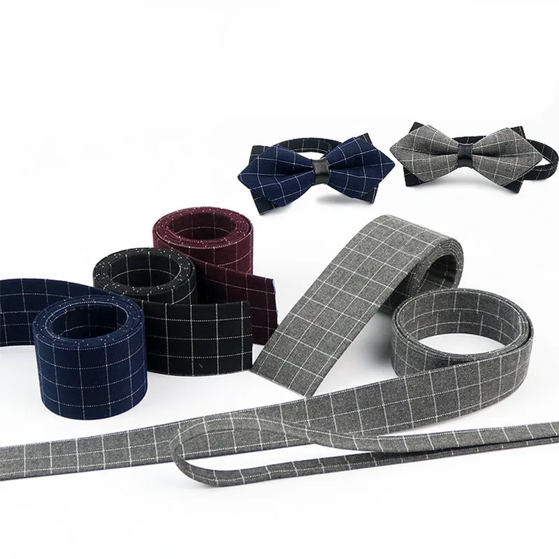 Корсажные ленты с принтом клетчатая лента для подарков упаковка изготовления