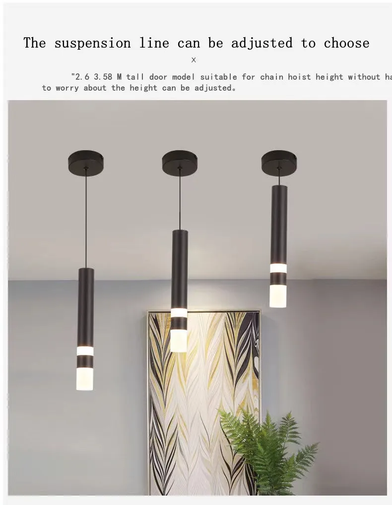 Светодиодные лампы и фонари для кухни островка ресторана магазина бара