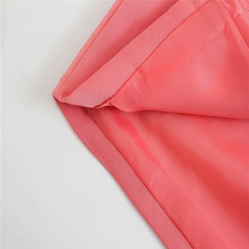 

Za 2021 Pink Cropped Summer Top Women Sleeveless O Neck Back Button Vintage Blouse Female Fashion High Street Slim Shirt