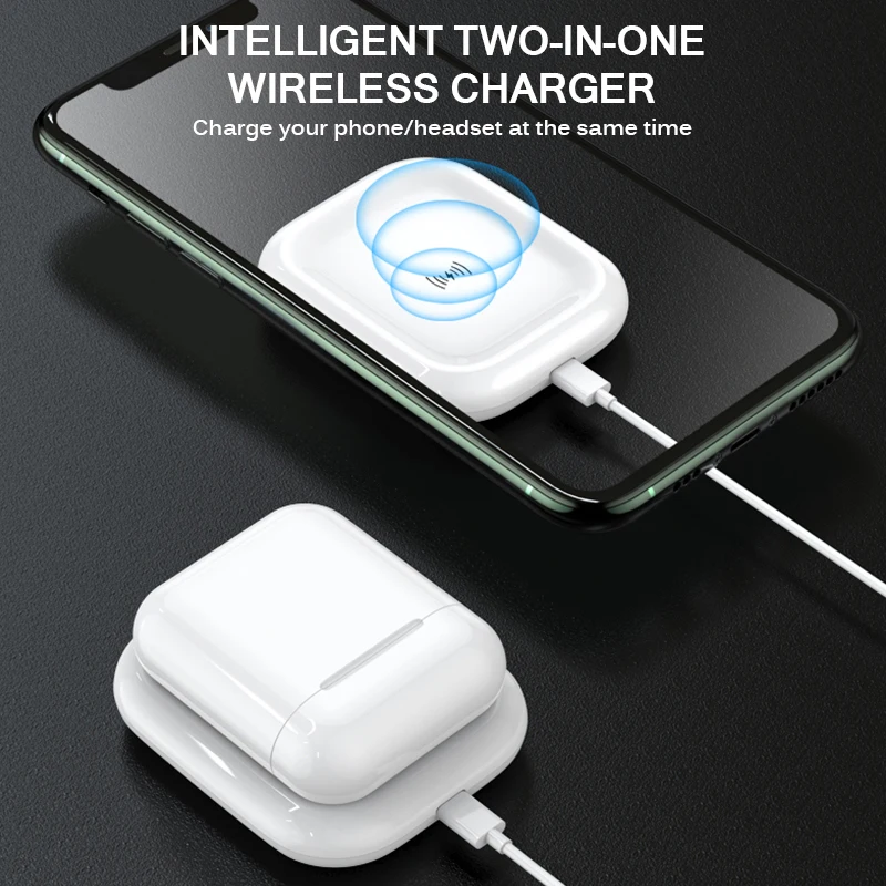 Беспроводные наушники AirPods для IPhone11/Pro Max Huawei Mate30/30Pro/30RS зарядное устройство