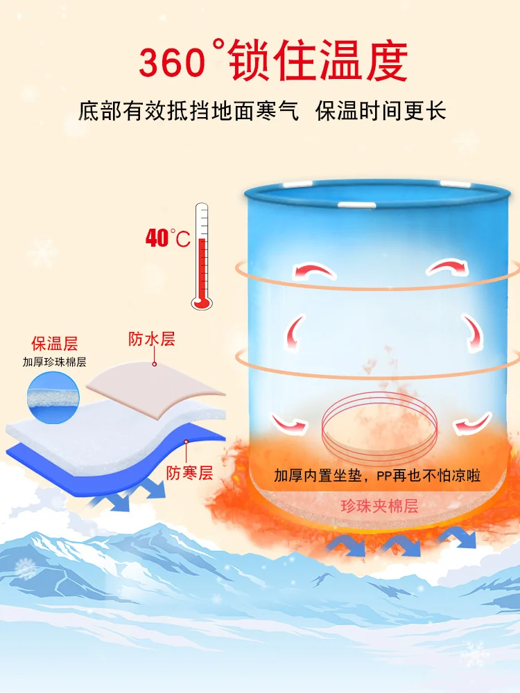 

Collapsible Adult Bathing Bath Barrel Plastic Household Insulation Children Thickening Adult Bath Artifact Tub Tub