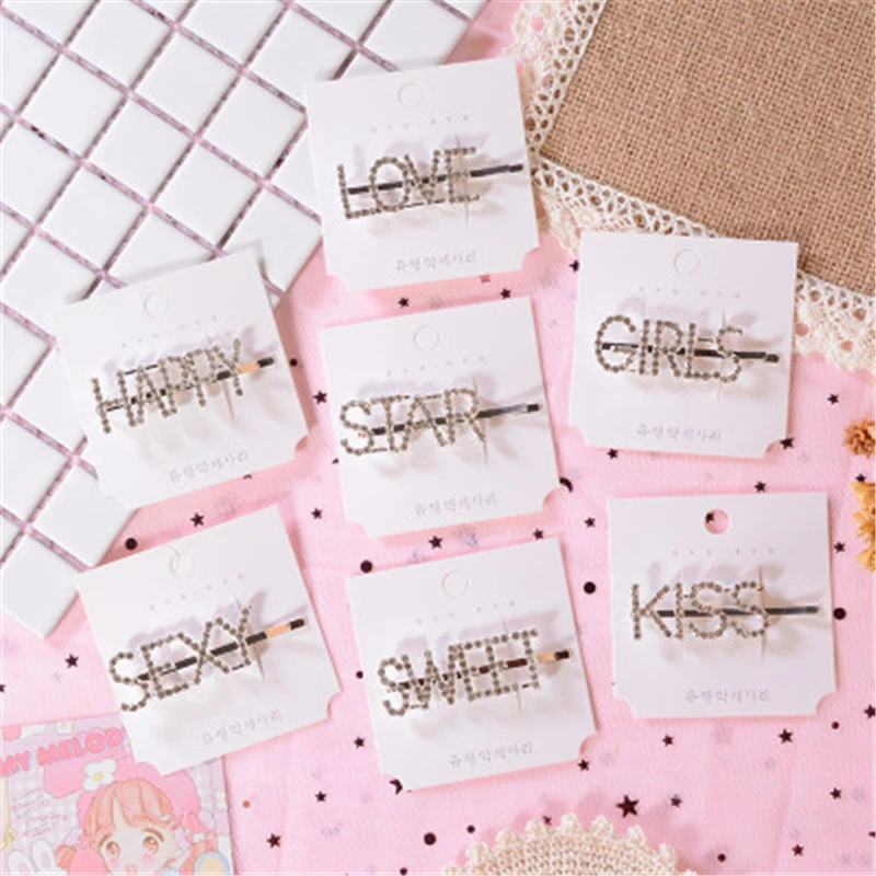 1 шт./Партия DIY Мульти набор шнека изюминка ромб заколки для волос простые шпильки