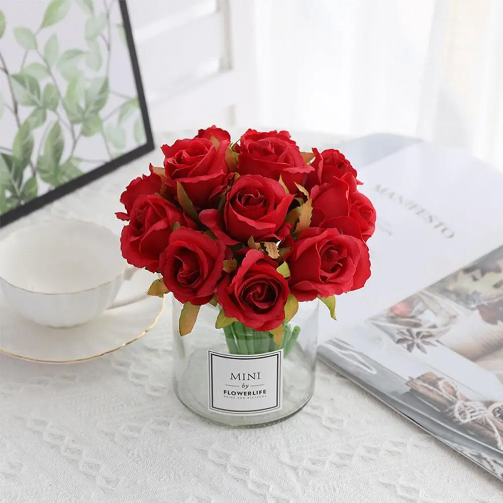 

Hydrangea Rose Artificial Flowers for Home Wedding Decoration Items High Quality Autumn Corsage Peony