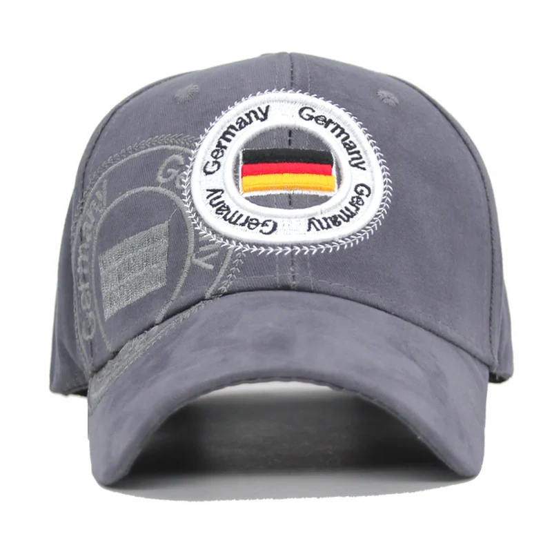 Бренд флаг Германии Для мужчин Бейсбол Кепки женщин Snapback s Шапки для Bone Casquette