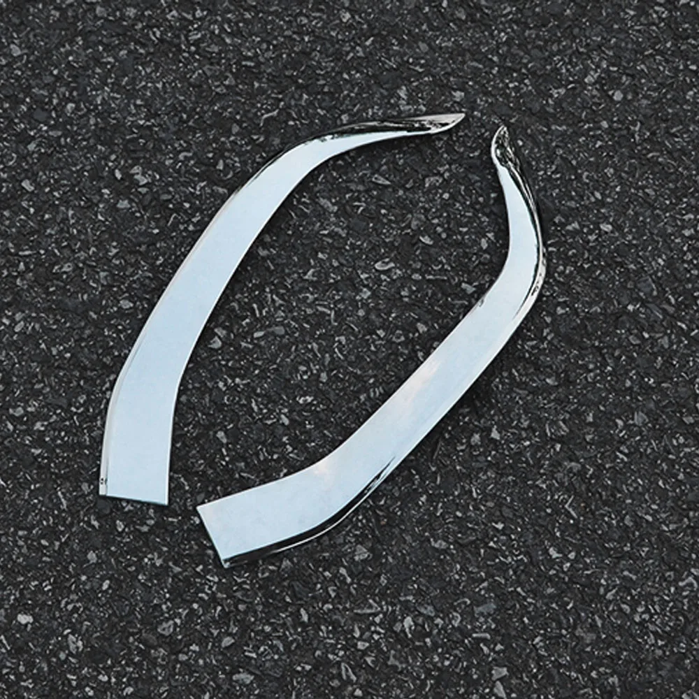 

Car Rear Fog Light Lamp Trims Cover Sticker Accessories ABS Chrome Car Styling For Hyundai Tucson 2015 2016 2017 2018