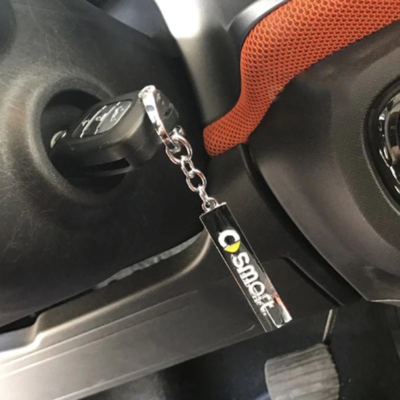 Автомобильный брелок с логотипом для Smart Fortwo Forfour 453 451 450 Crossblade City Cabrio City-купе