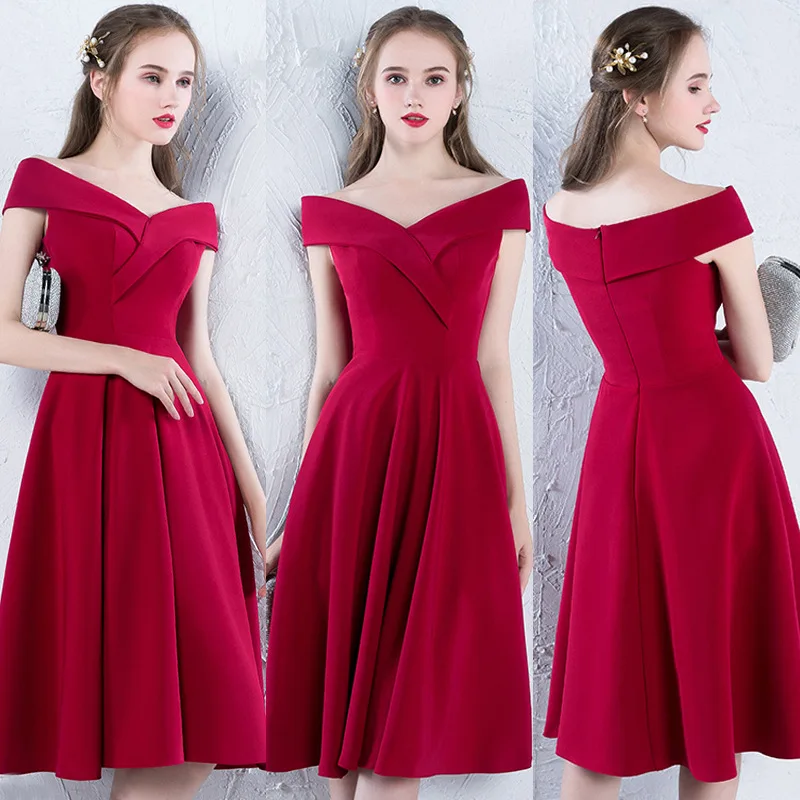 Sexy Short Prom Dresses V Neck Zipper Back Mini Black Cocktail Party Gowns A Line Pleats Cheap Real Photo Homecoming Wear | Свадьбы и