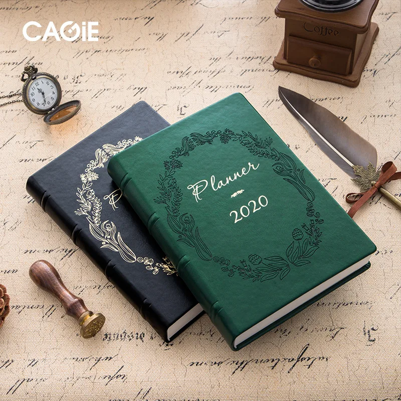 A5 Ретро планировщик 2020 блокнот студенческий колледж канцелярские товары простой