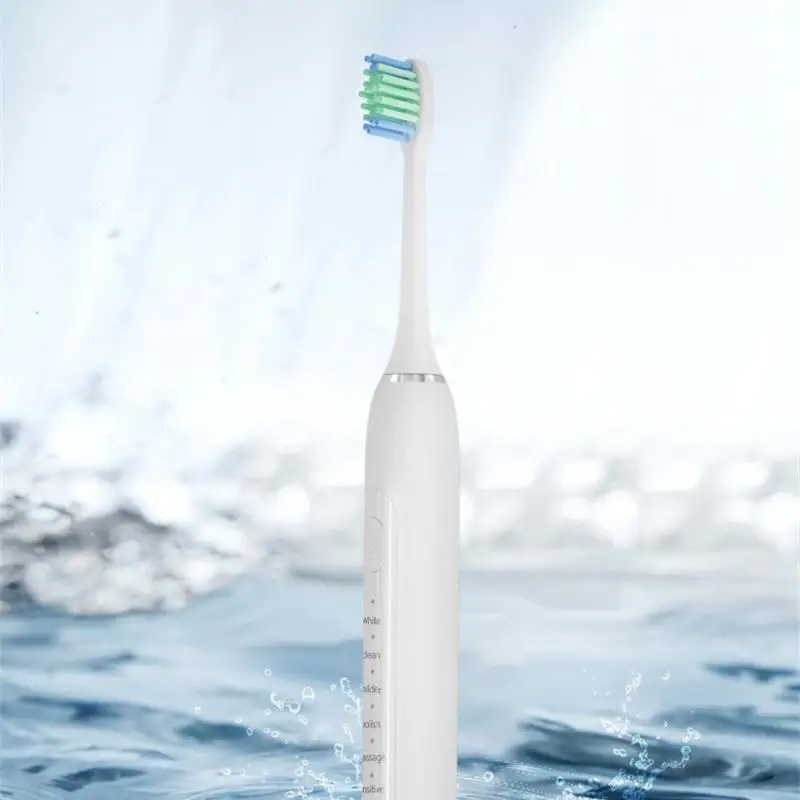 

2021 New Cross-Border Gift Hot 6-Speed Electric Toothbrush Adult Household USB Rechargeable Sonic Electric Toothbrush