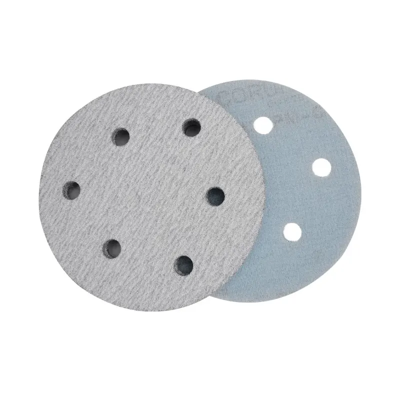 10 шт. 125 мм песок Бумага круглый Форма шлифовальные диски на застежке липучке