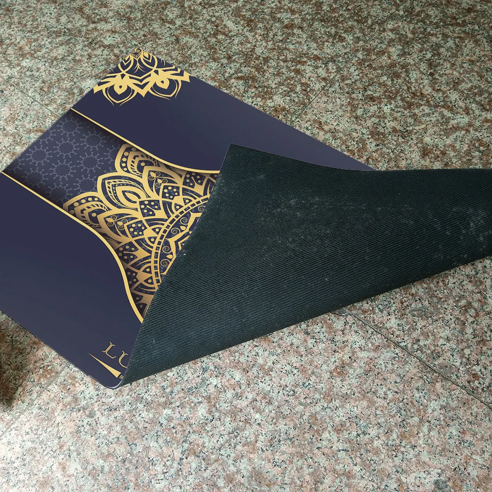 Резиновый тонкий нескользящий напольный коврик Придверные коврики для дома