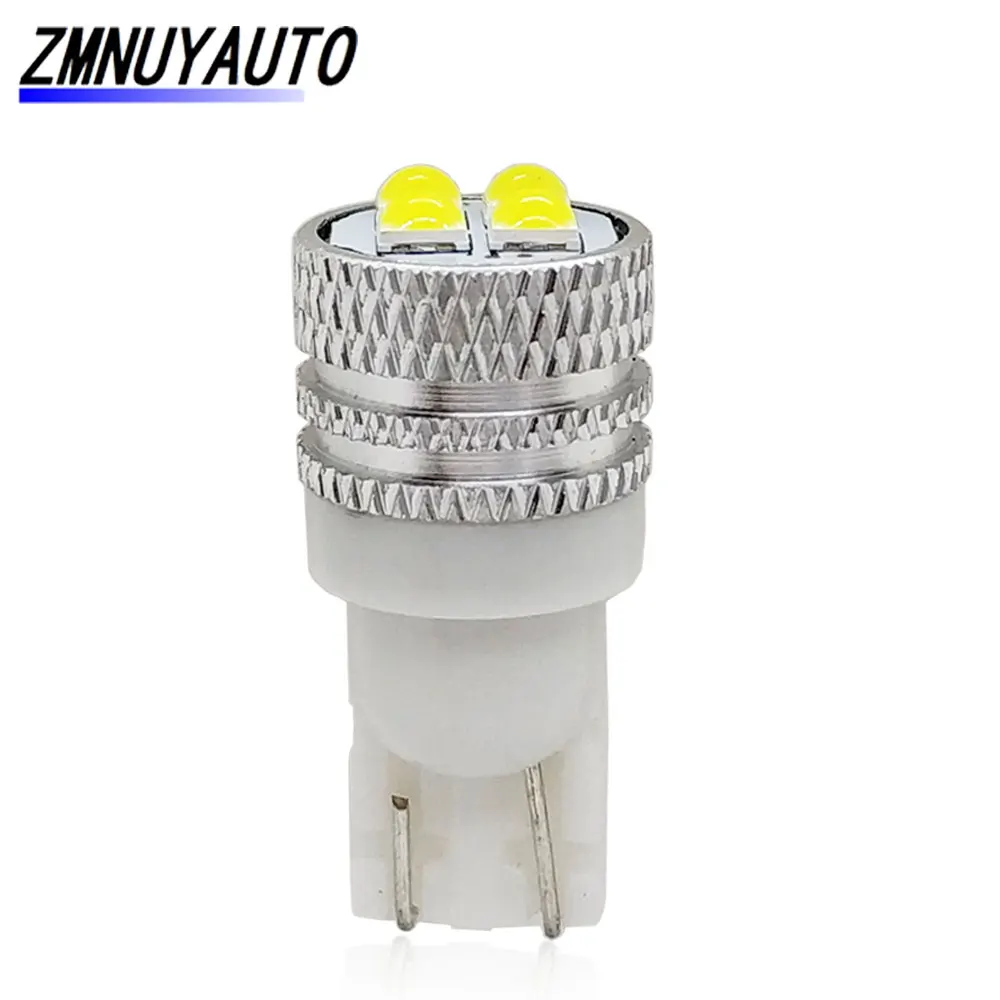 W5W светодиодный 3030 SMD T10 194 168 5W5 Автомобильная клиновая лампа габаритные огни 12 В