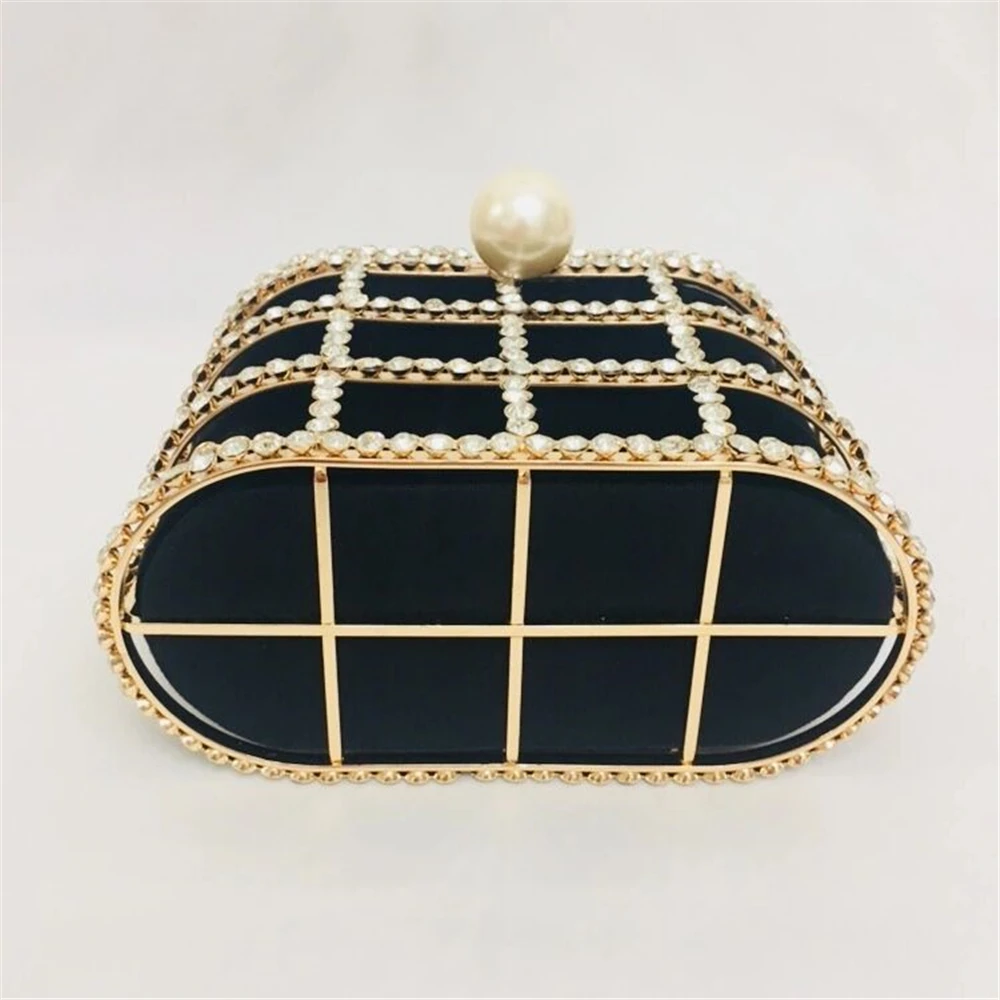 Новые Роскошные lady diamond женские сумки из натуральной кожи полый металлический ведро дизайнерская ручка с бахромой сумки ужин вечерние сумки на плечо сумка клатч кошелек