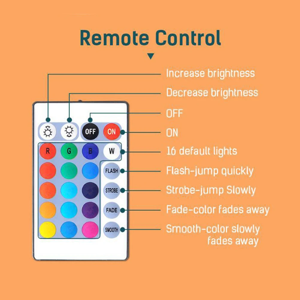 

E27 Bedroom RGB LED Light Bulb Color Changing Bluetooth Music 12W Colored Dimmable Home Decor With Remote Control Smart