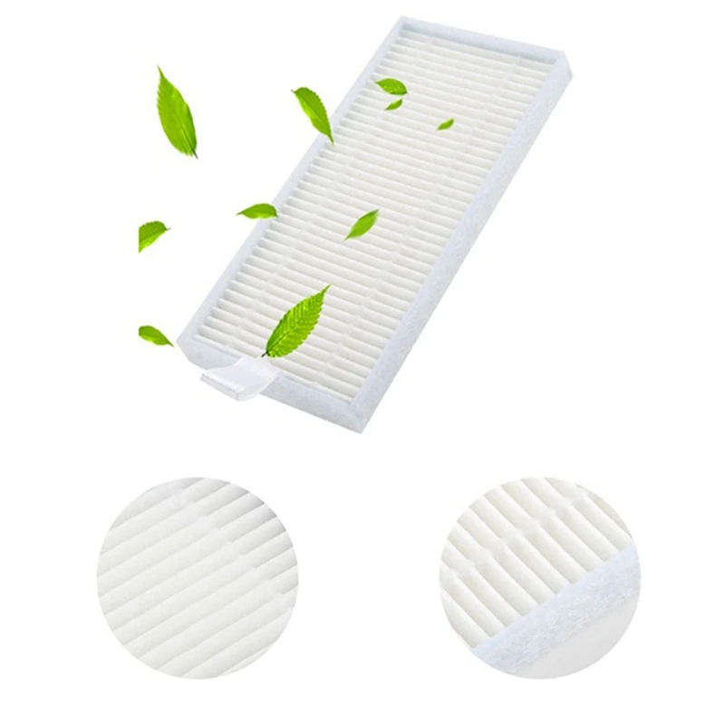 

TOP!-Replacement Parts for Ecovacs DEEBOT N79 N79S DN622 Robotic Vacuum Cleaner - Main Brush,Filter,Side Brush