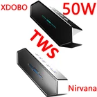 Высокомощная Bluetooth-Колонка XDOBO Nirvana 50 Вт, игровая стереоколонка TWS 3D с сабвуфером, Bluetooth-Колонка для домашнего кинотеатра, беспроводная звуковая колонка