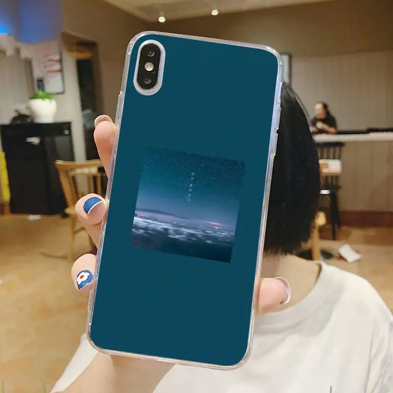 

Great art blooming Flower Sea Sky cloud Phone Case Transparent for iPhone 6 7 8 11 12 s mini pro X XS XR MAX Plus