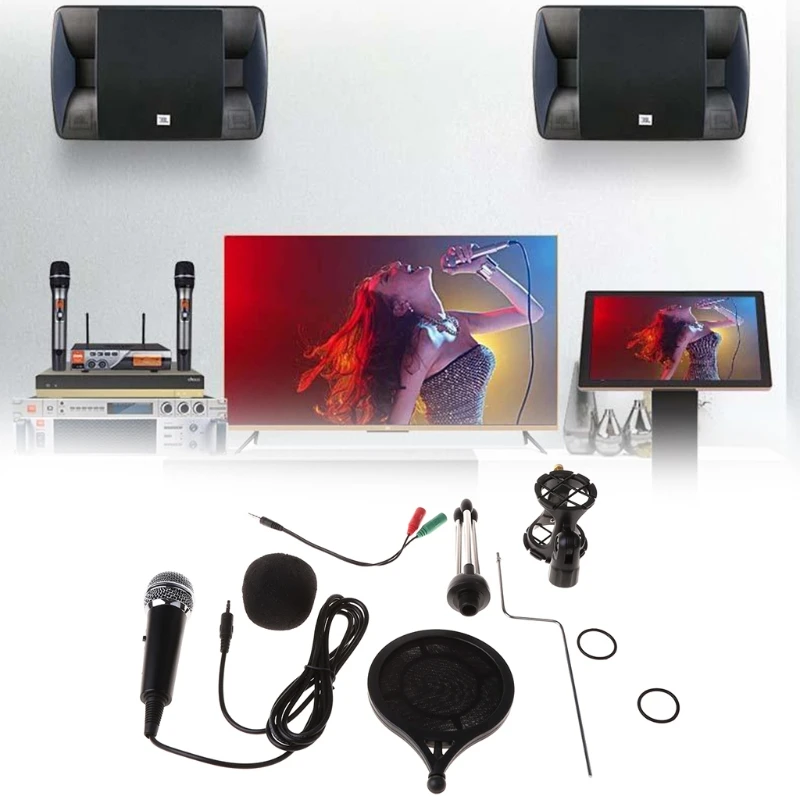

Professional USB Condenser Microphone for Youtube Streaming Podcast Recording