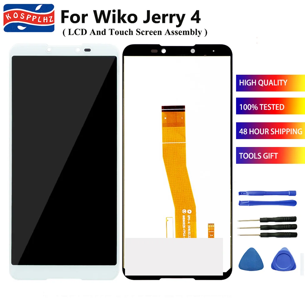 5 99 &quotдля Wiko Jerry 4 / Y70 ЖК дисплей Дисплей + сенсорный датчик экрана в сборе Высокое