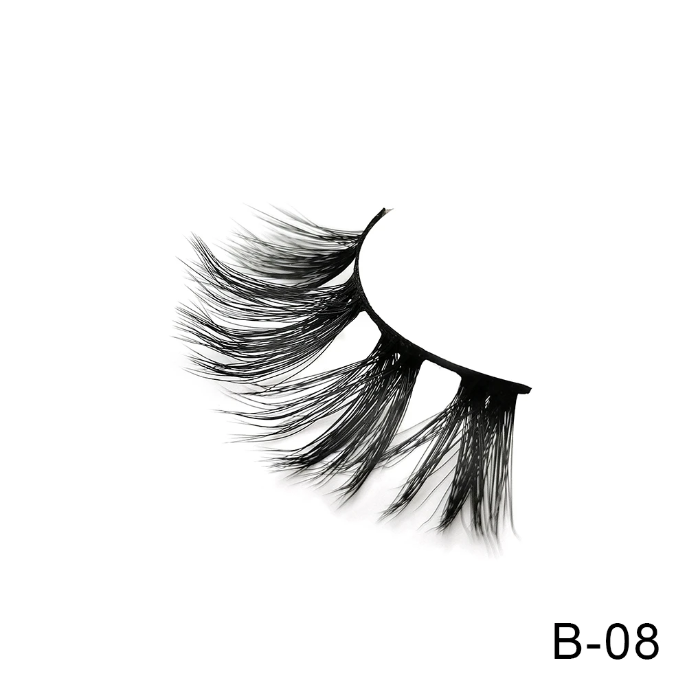 DORADOSUN 5 пар 3D искусственные норковые накладные ресницы пушистые для глаз толстые