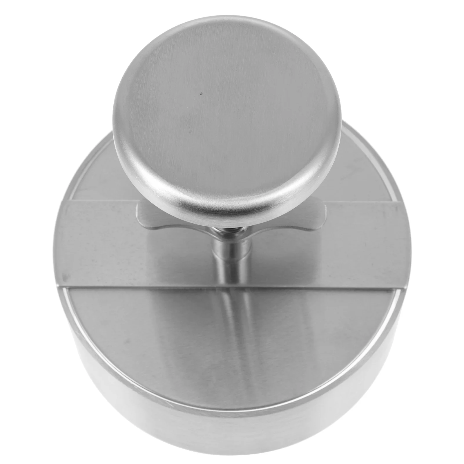 

1pc Pressing Meat Mold Burgers Maker Meat Presser Burgers Making Tool (Silver)
