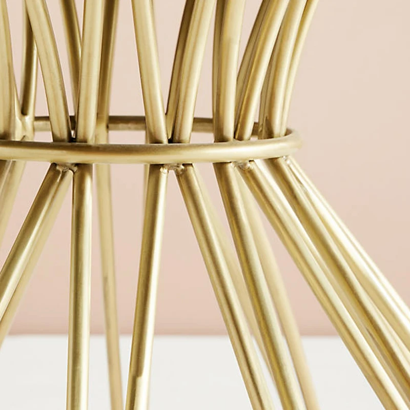 Скандинавский минималистичный современный золотистый Железный Мраморный