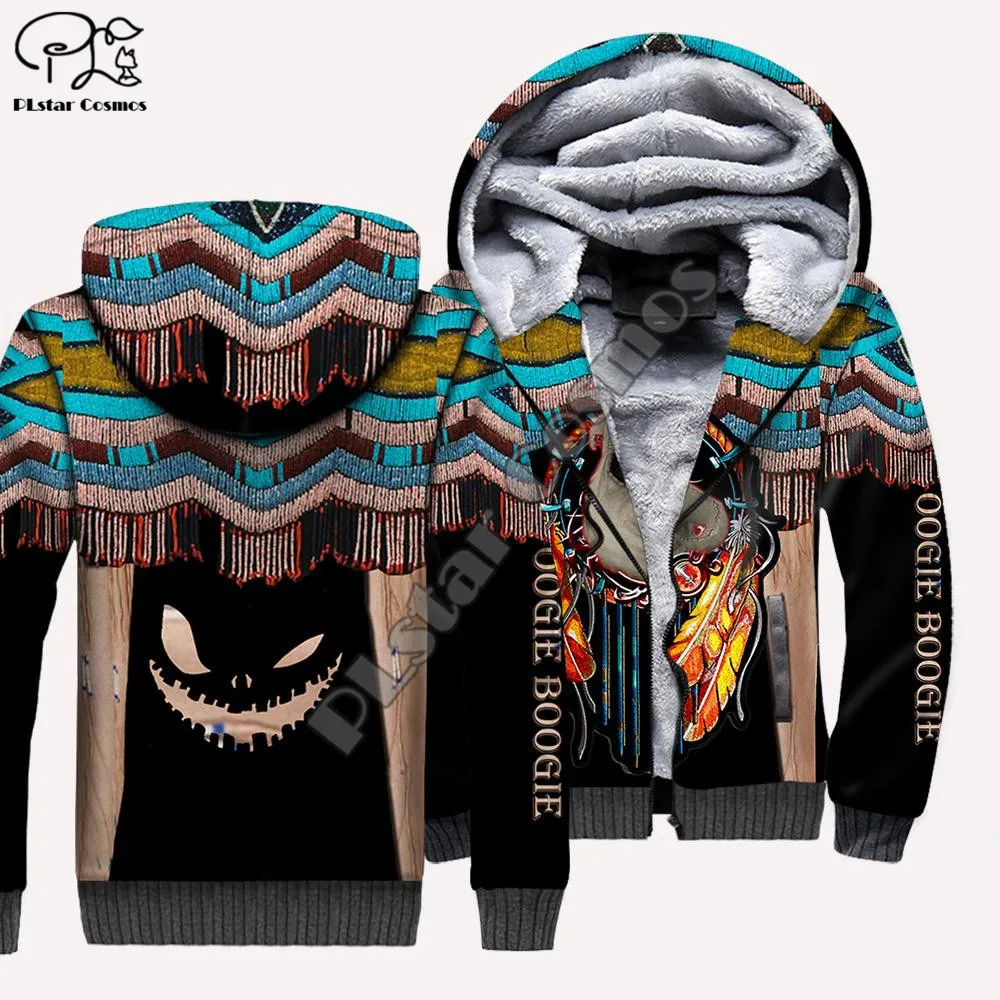 

The Nightmare Before Christmas 3D printed zipper Hoodies Men Women Fashion Warm double plus velvet jacket cosplay costumes 06