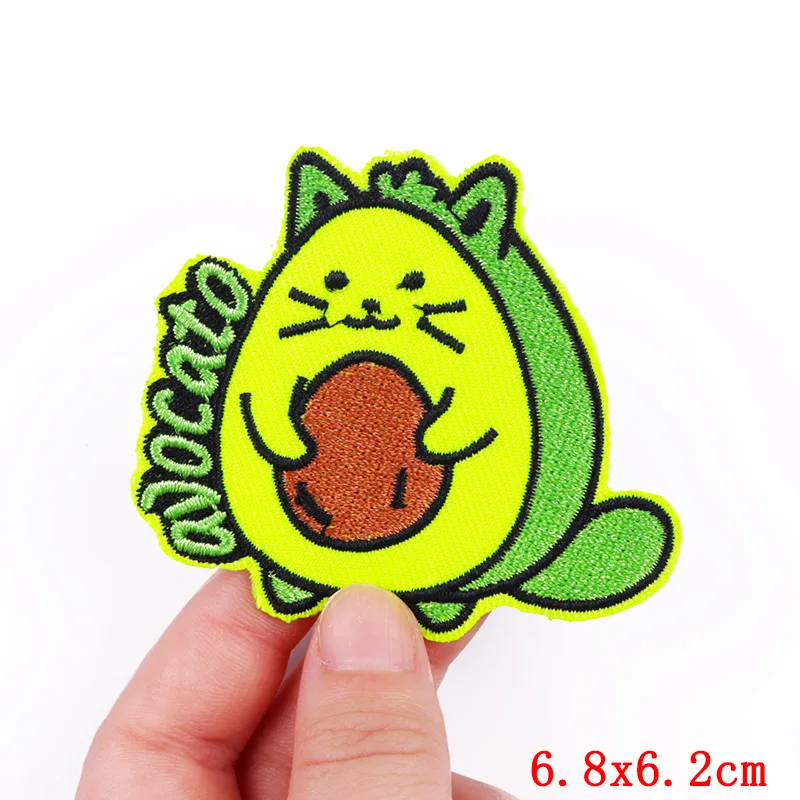 Милые вышитые нашивки с уткой аппликация для детской одежды сделай сам утюгом