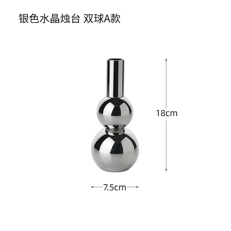 

Modern Candle Holders Elegant Simple Pillar Decor Table Wedding Christmas Decoracion Hogar Moderno Candle Holders BG50CHD