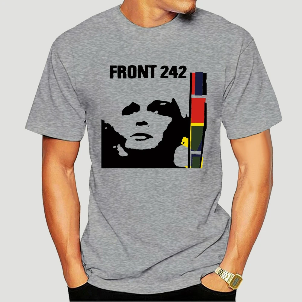 

Men T Shirt White Shirt Front 242 Tshirts Women T-Shirt-1429D