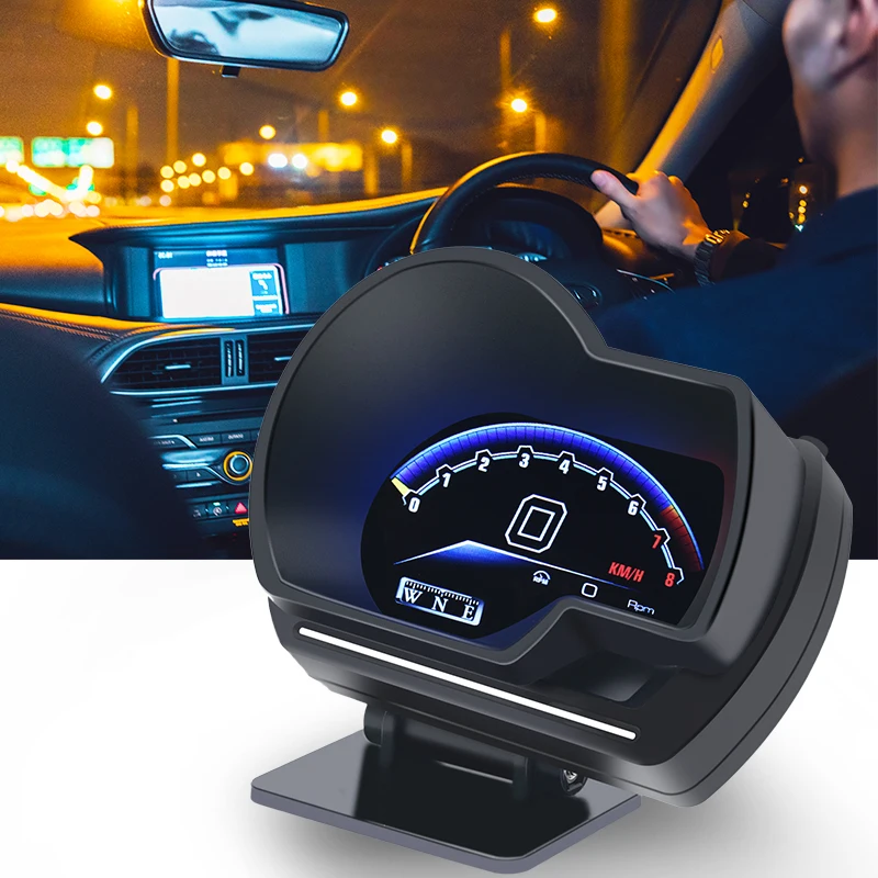 Новейшая система бортовой диагностики с GPS двойная 9 дюймов дисплей на лобовом