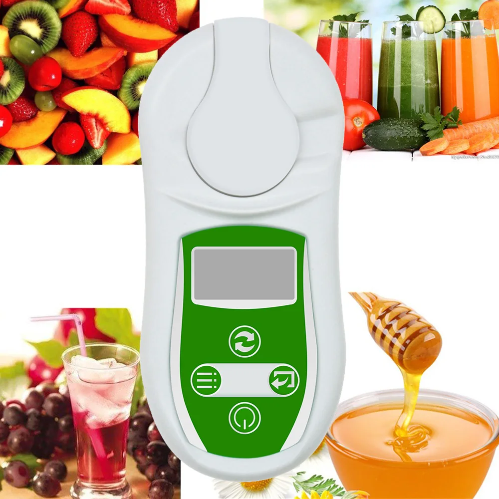 

0-32% Brix Refractometer Sugar Refractor Sweet Tester Juice Honey Test Meter Brix Concentration Measure Sugar Content Analyser