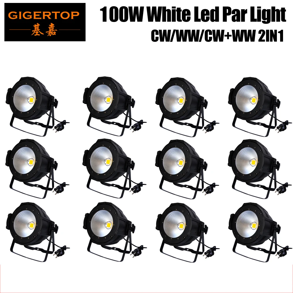 Бесплатная доставка 12 шт. Led Par Светильник COB 100 Вт интегрированный однородный