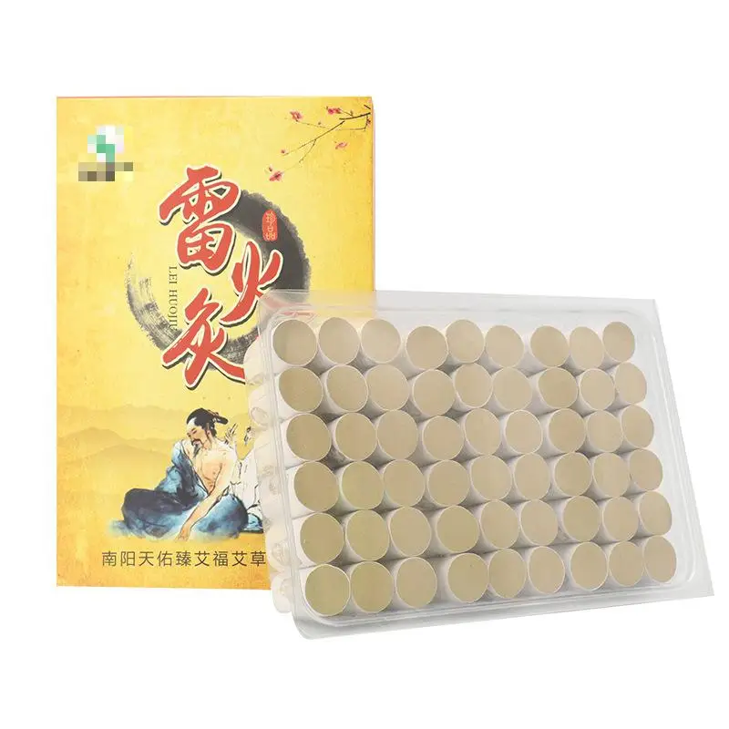 Moxa grass Chenqi moxa velvet baoai Толстая stick moxibustion 54 wild |