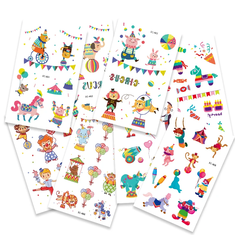 Наклейки-татуировки для детей водостойкие |