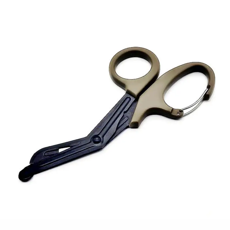 

Buckle EMT Belt Serrated Survival Rescue First Aid Canvas Scissors Field Survival Equipment Canvas Scissors Safety Survival