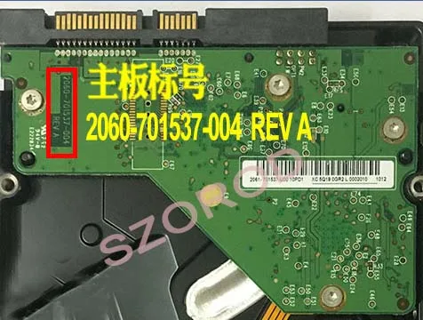 

2060-701537-004 REV A Жесткий привод Печатный платы Материнская плата для WD 3,5 SATA Dard диск восстановление данных
