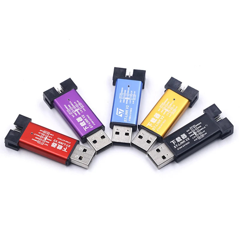 1 шт. ST LINK Stlink Link V2 Mini STM8 STM32 симулятор загрузки программатор программирования с