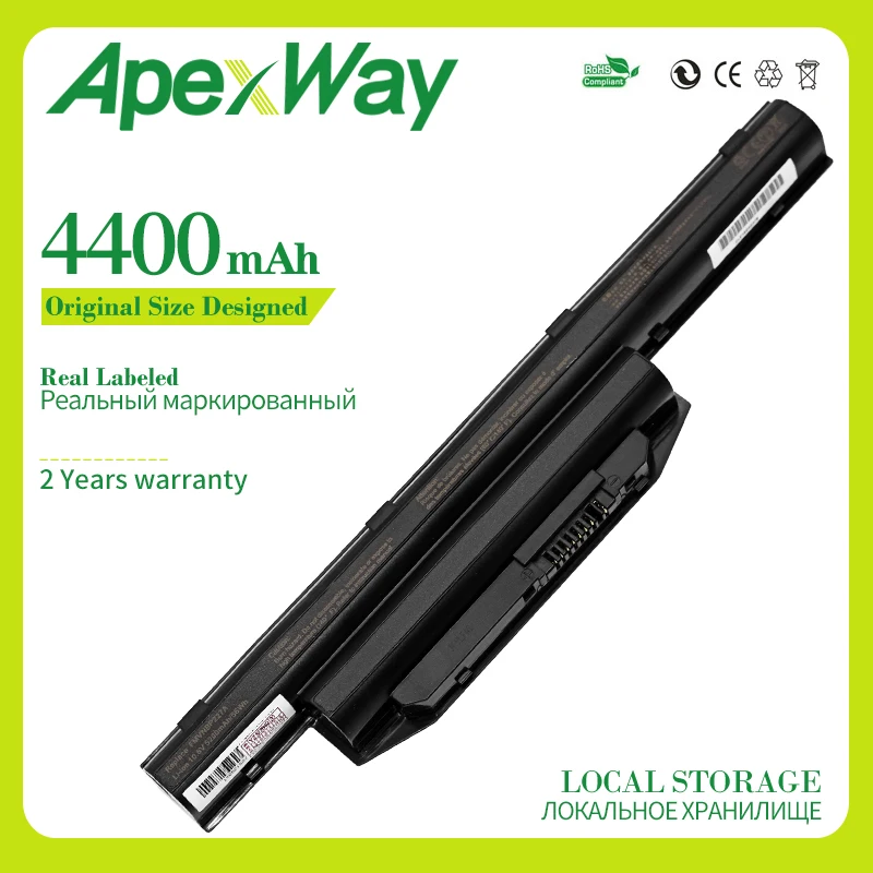 

Apexway Laptop Battery FMVNBP227A for Fujitsu LifeBook A544 AH564 E733 E734 E743 E744 E753 E754 S904 SH904 FPCBP405Z FPB0297S