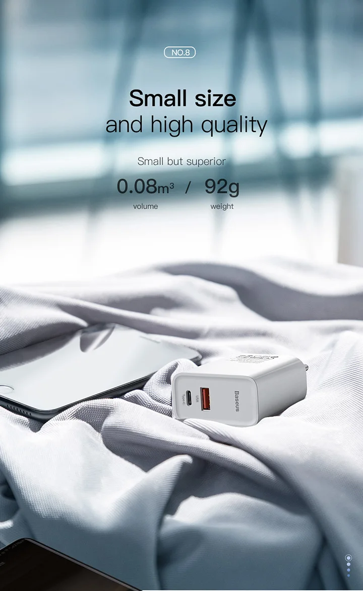 Baseus 30 Вт Быстрая зарядка 4,0 3,0 Мульти USB зарядное устройство для iPhone 11 Pro Max iPad Macbook SCP QC4.0 QC3.0 QC type C PD быстрое зарядное устройство