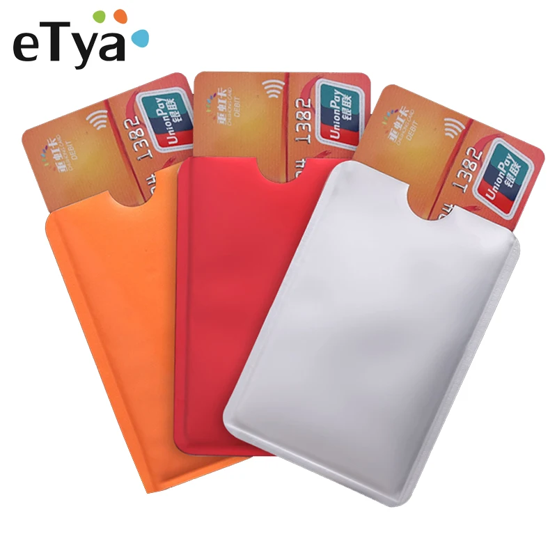 10 шт./лот мини-держатель для карт кошелек держатель кредитных защитный чехол