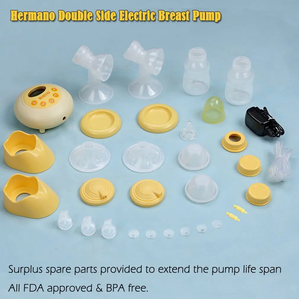 

Electric breast pump unilateral and bilateral breast pump manual silicone breast pump baby breastfeeding accessories