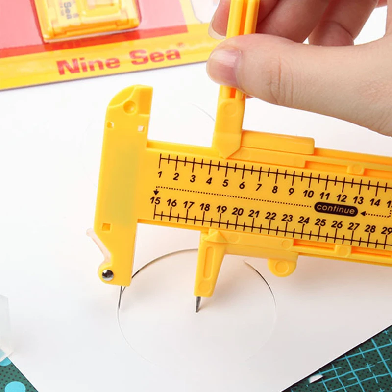 1 30 см Регулируемые компасы круг резак + 3 шт. карандашные Наконечники 6 лезвия