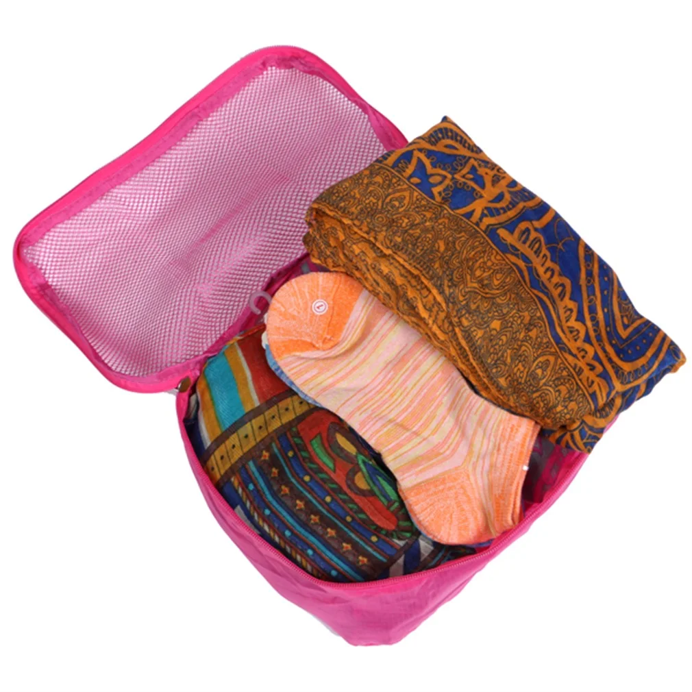 3 шт. тканевые сетчатые сумки для багажа Женский органайзер макияжа необходимый