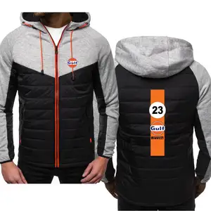 2021 New Men Hoodies for GULF Tools Spring Autumn Jacket Casual Sweatshirt Long Sleeve Zipper Hoody