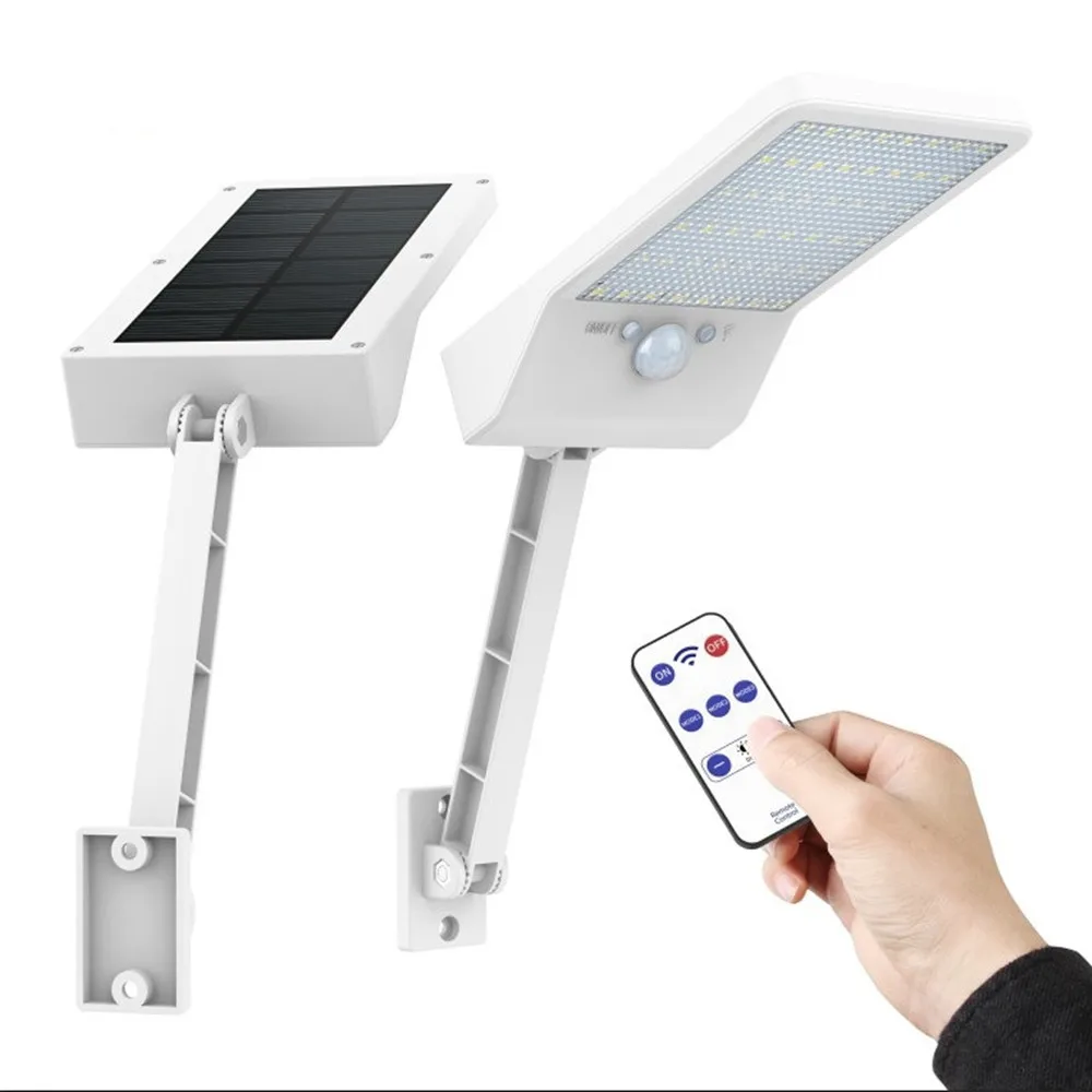 Настенный светильник на солнечной батарее с датчиком движения лампа